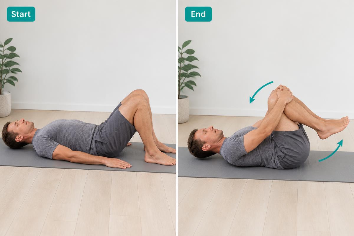 Double Knee-to-Chest demonstration
