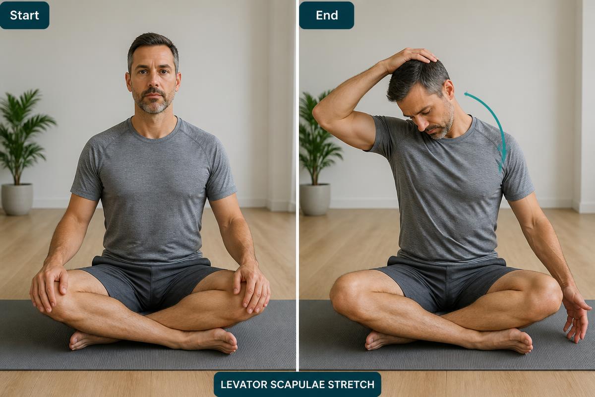 Levator Stretch demonstration